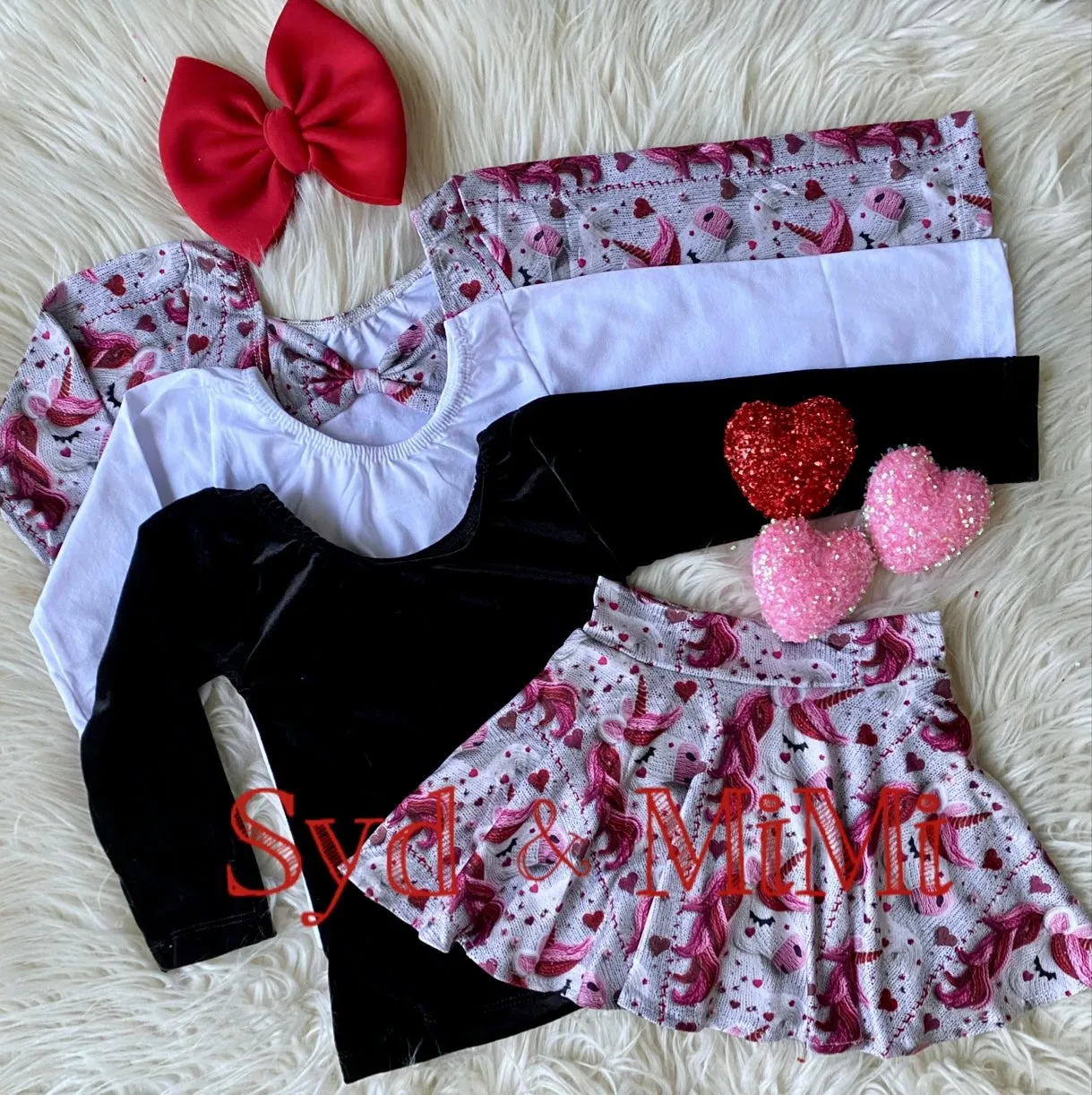 2 left! 6/7 & 7/8yr ~ Twirl Skort ~ Unicorns