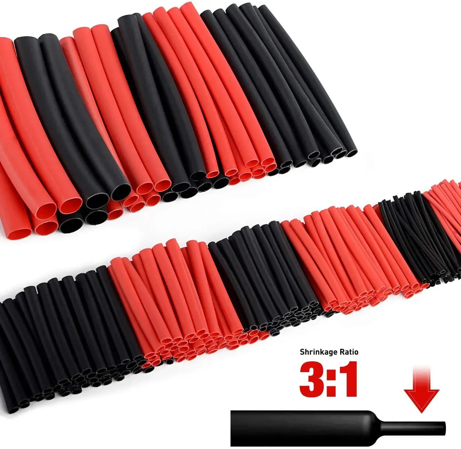 270Pcs Heat Shrink Tubing kit