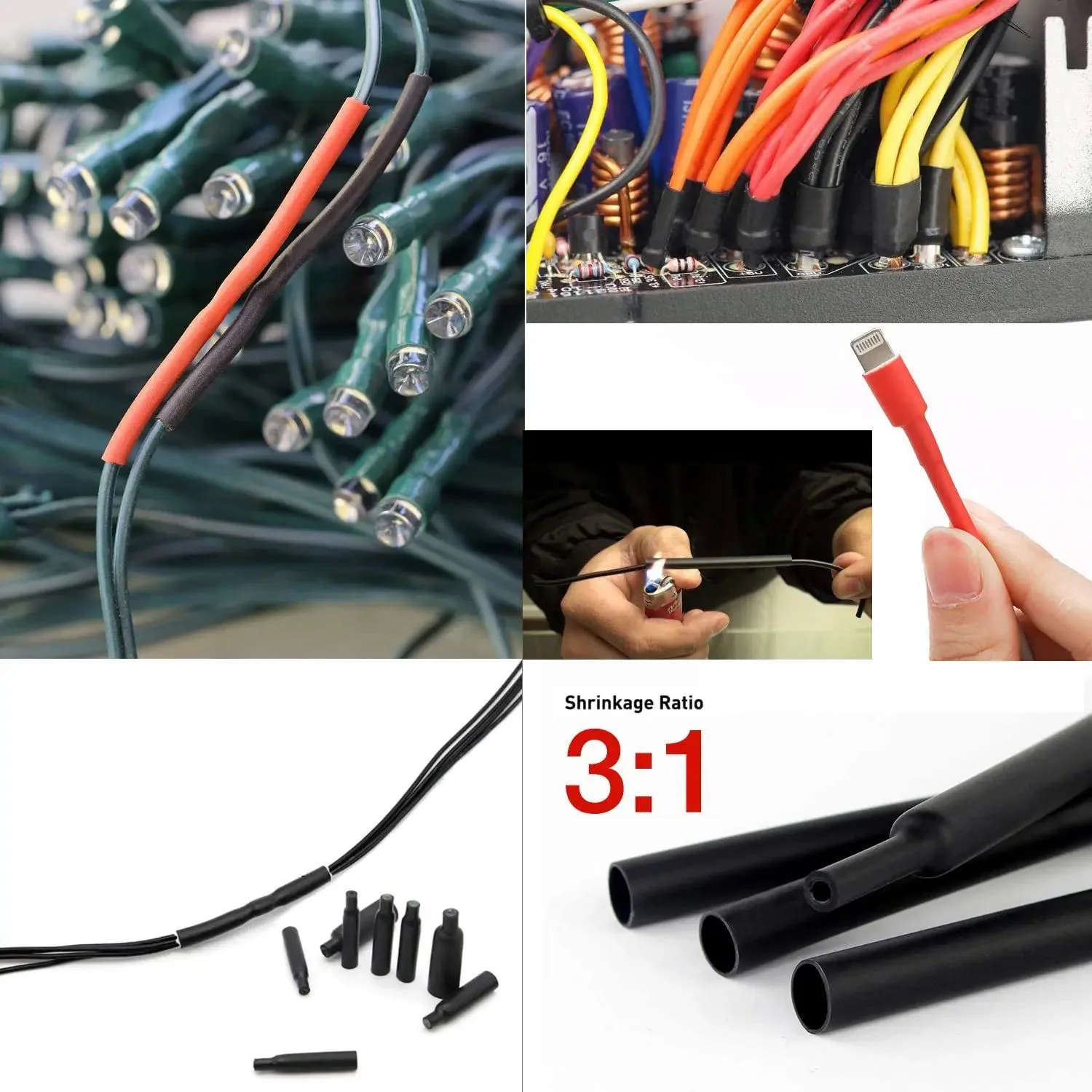 270Pcs Heat Shrink Tubing kit