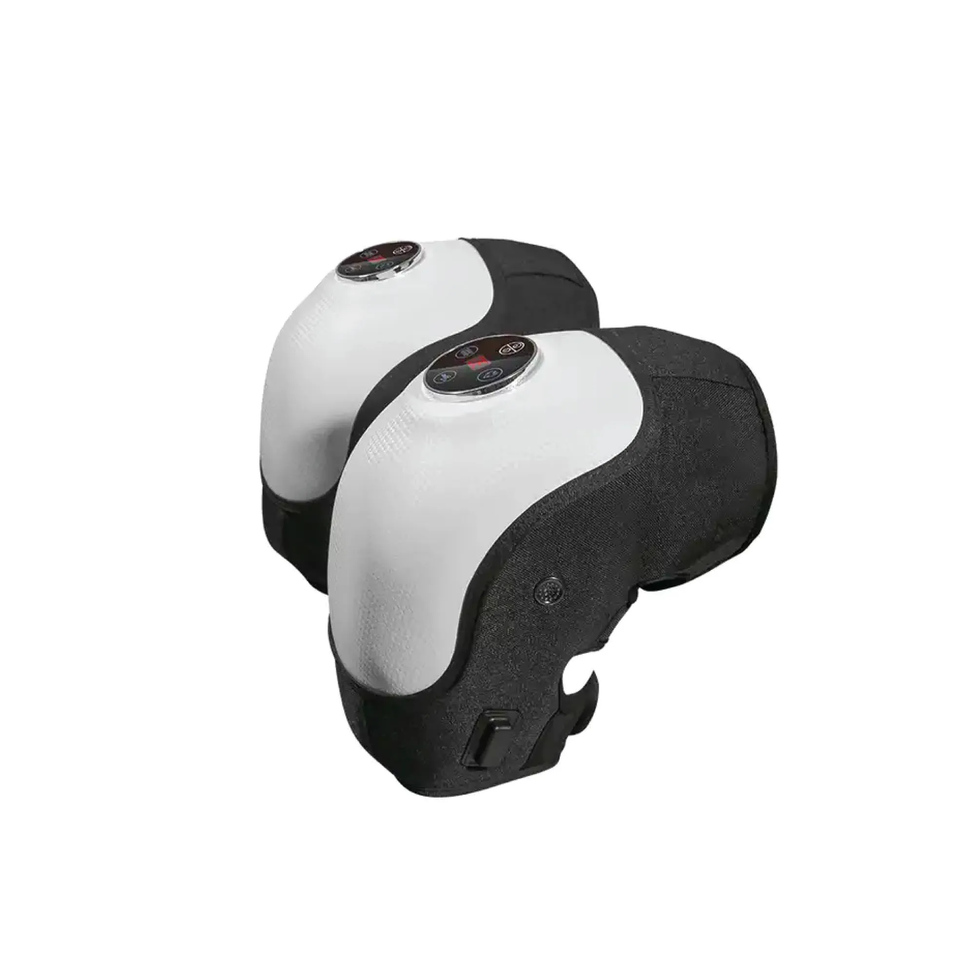 2x Electric Knee Massager | Rechargeable Air Compression | Heat Vibration Machine