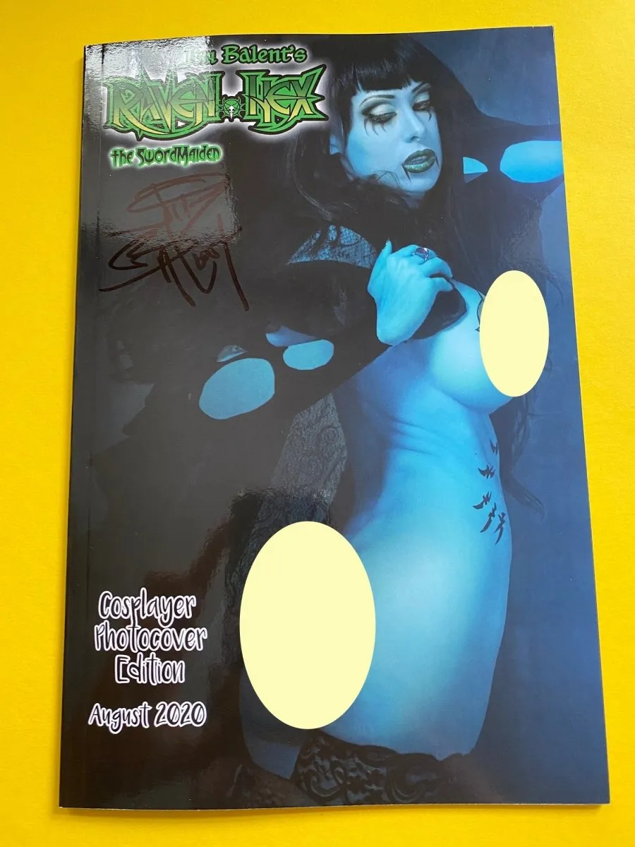 ALT PATHS RAVEN HEX THE SWORDMAIDEN #123 COSPLAY PHOTO CVR E *OOP*