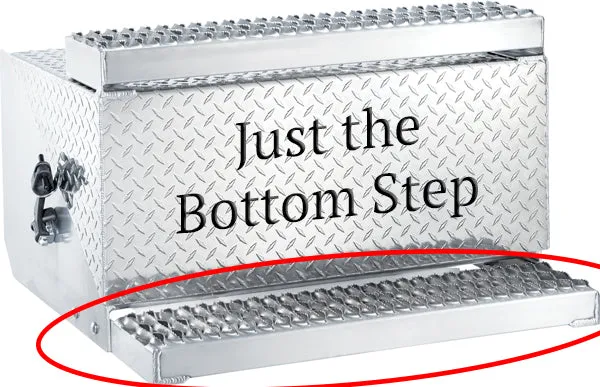 Aluminum Battery Box Bottom Step