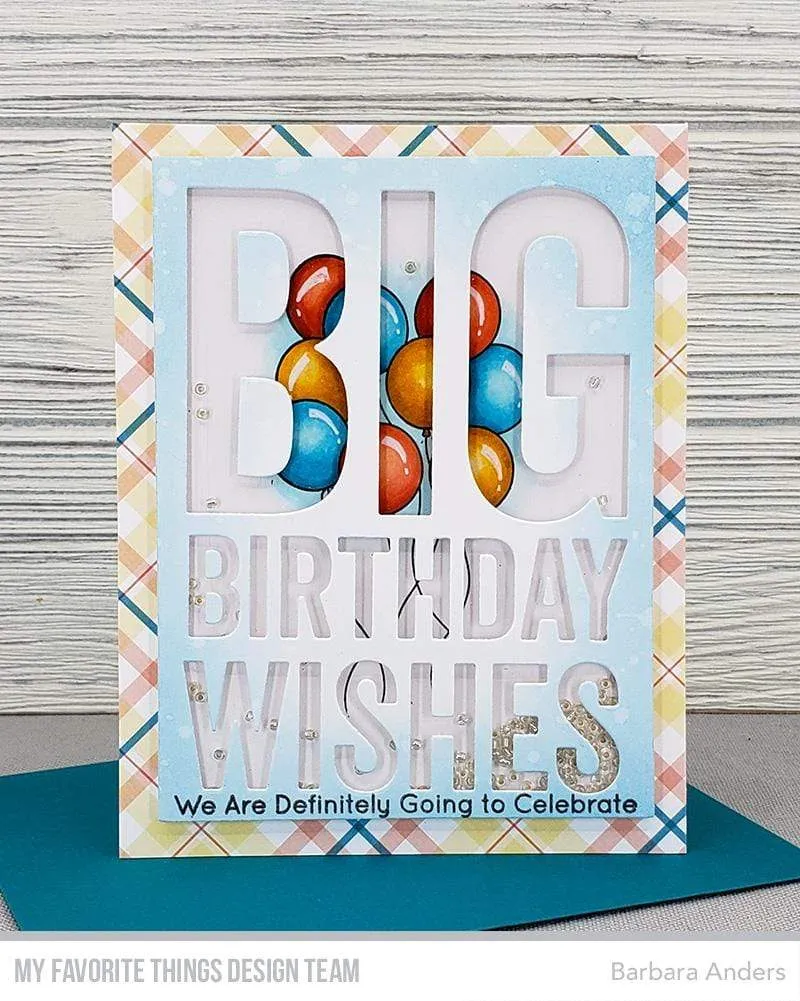 Big Birthday Wishes Die-namics