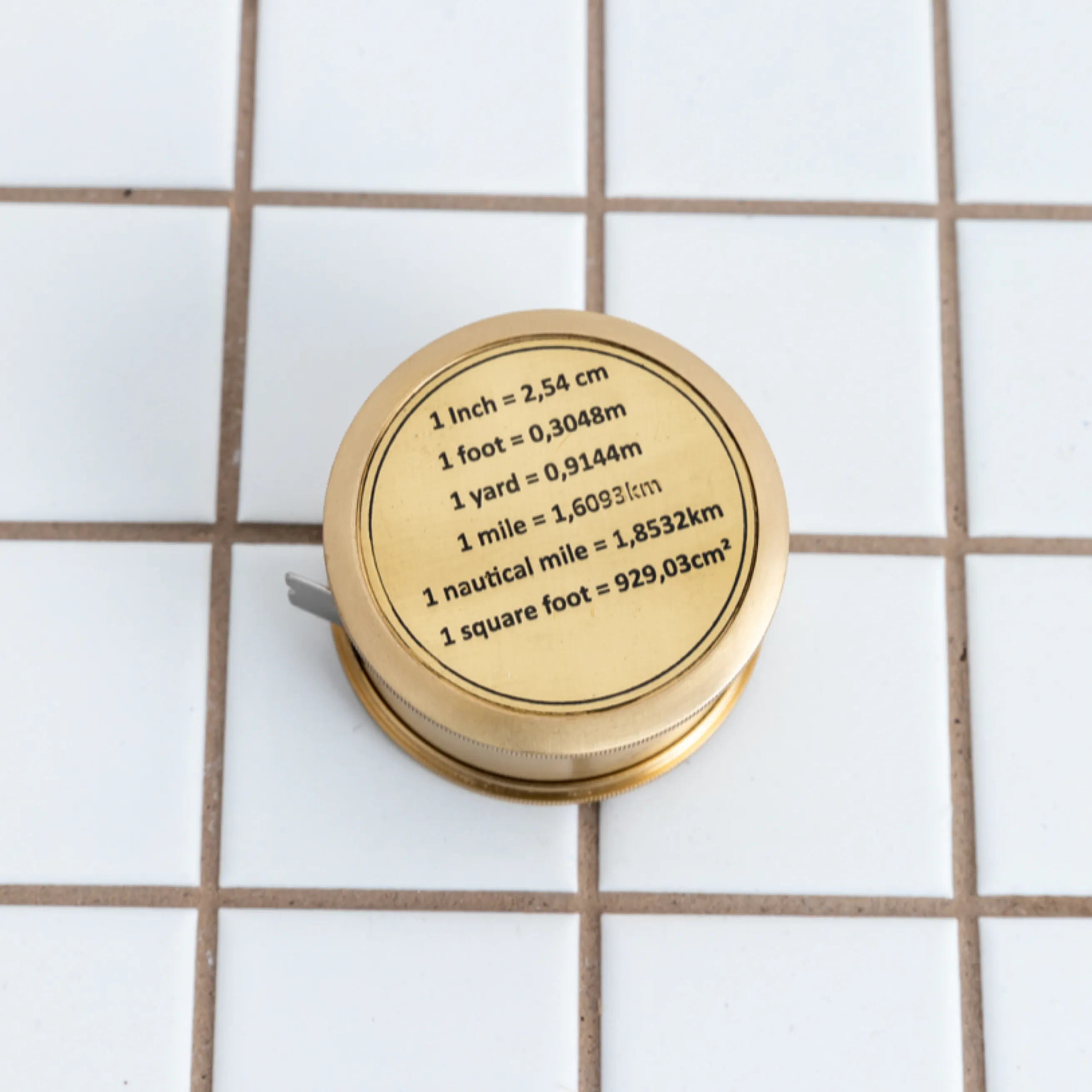 Brass Tape Measure