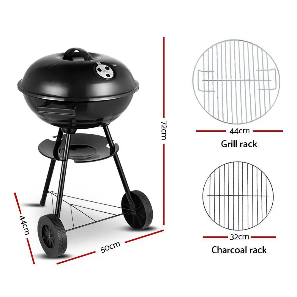 Charcoal BBQ Smoker Grill Oven