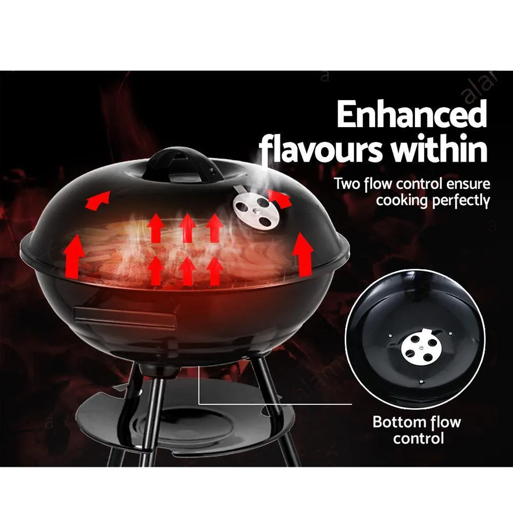 Charcoal BBQ Smoker Grill Oven