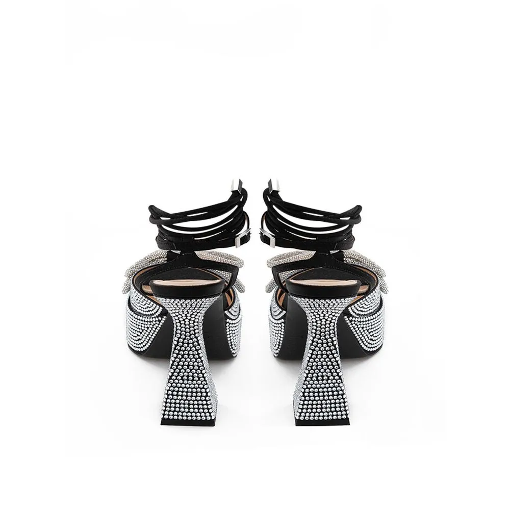 Chic Black Leather Platforms for Elevated Style