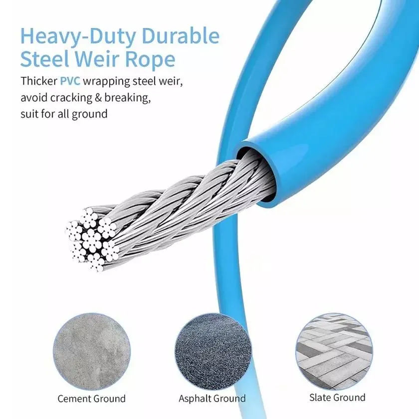 Cordless Weighted Jump Rope Digital Smart Skipping Jump Ropes with Counter