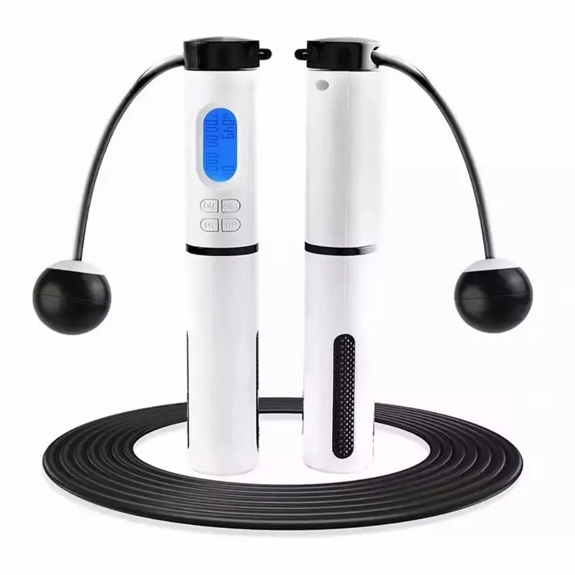 Cordless Weighted Jump Rope Digital Smart Skipping Jump Ropes with Counter