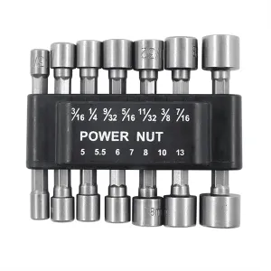 Drillzupp - Hex nut driver bit set