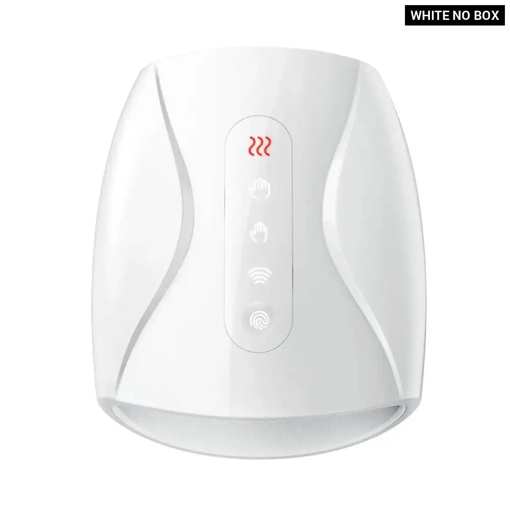 Electric Air Pressure Heat Compresses Heating Palm Finger Hand Massager for Pain Relief