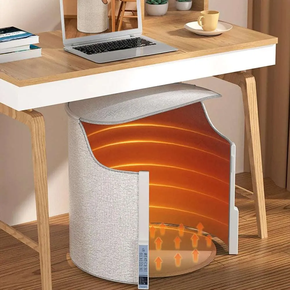 isfriday Foot Warmer Under Desk Heater - Quiet, Portable, 5 Heat Levels