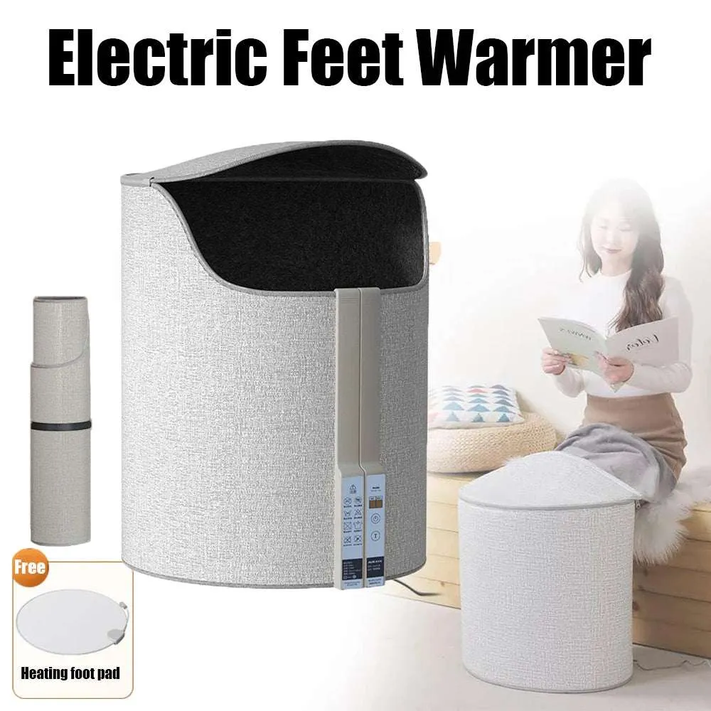 isfriday Foot Warmer Under Desk Heater - Quiet, Portable, 5 Heat Levels
