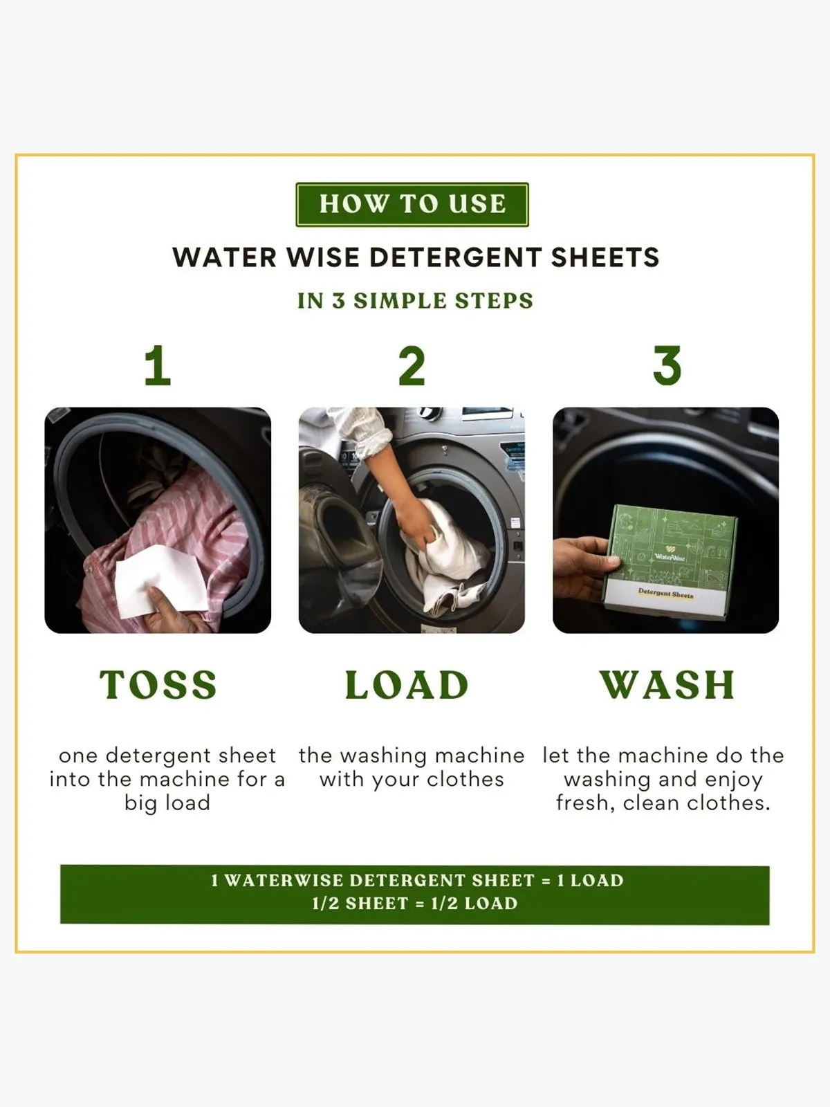 Linen Laundry Detergent Sheets - 30 Sheets