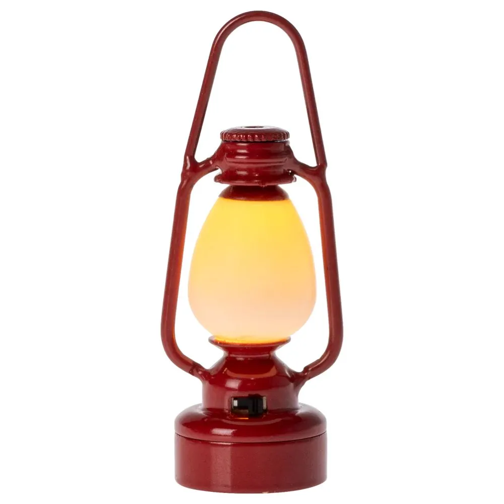 Maileg  Vintage lantern, Mouse - Red
