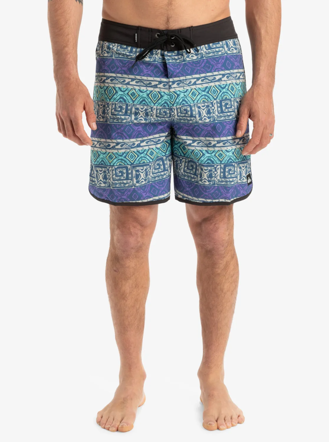 Mens Global Heat Surfsilk Scallop 18" Boardshorts