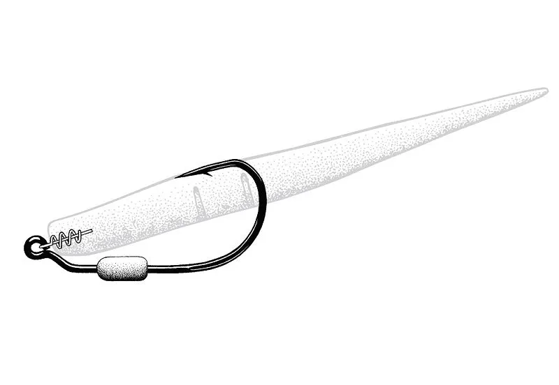 Owner Weighted Twistlock Hooks 5/0-1/8oz 5132W-025