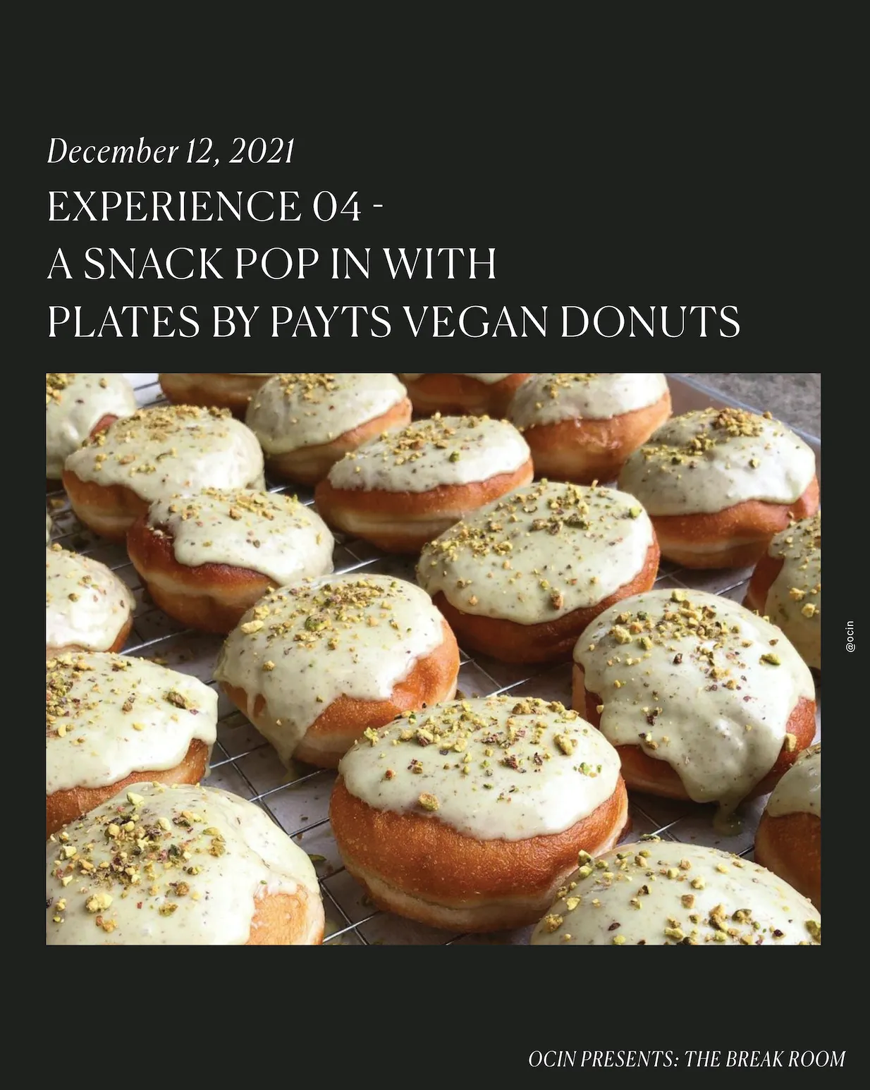 Vegan Donut holiday box by Plates by Payts