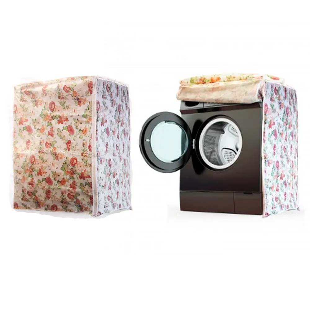 Waterproof Washing Machine Zippered Dust Cover Protection Durable Front Load New